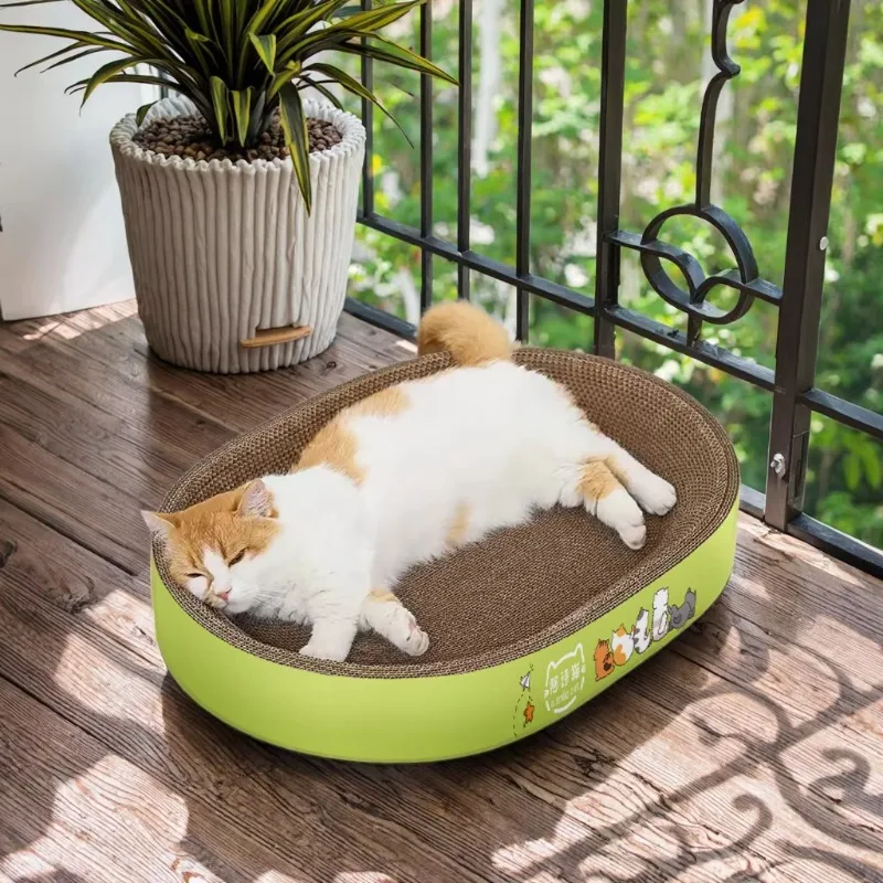 Factory direct sales of competitive multi-size weight-bearing cat scratching board pet supplies