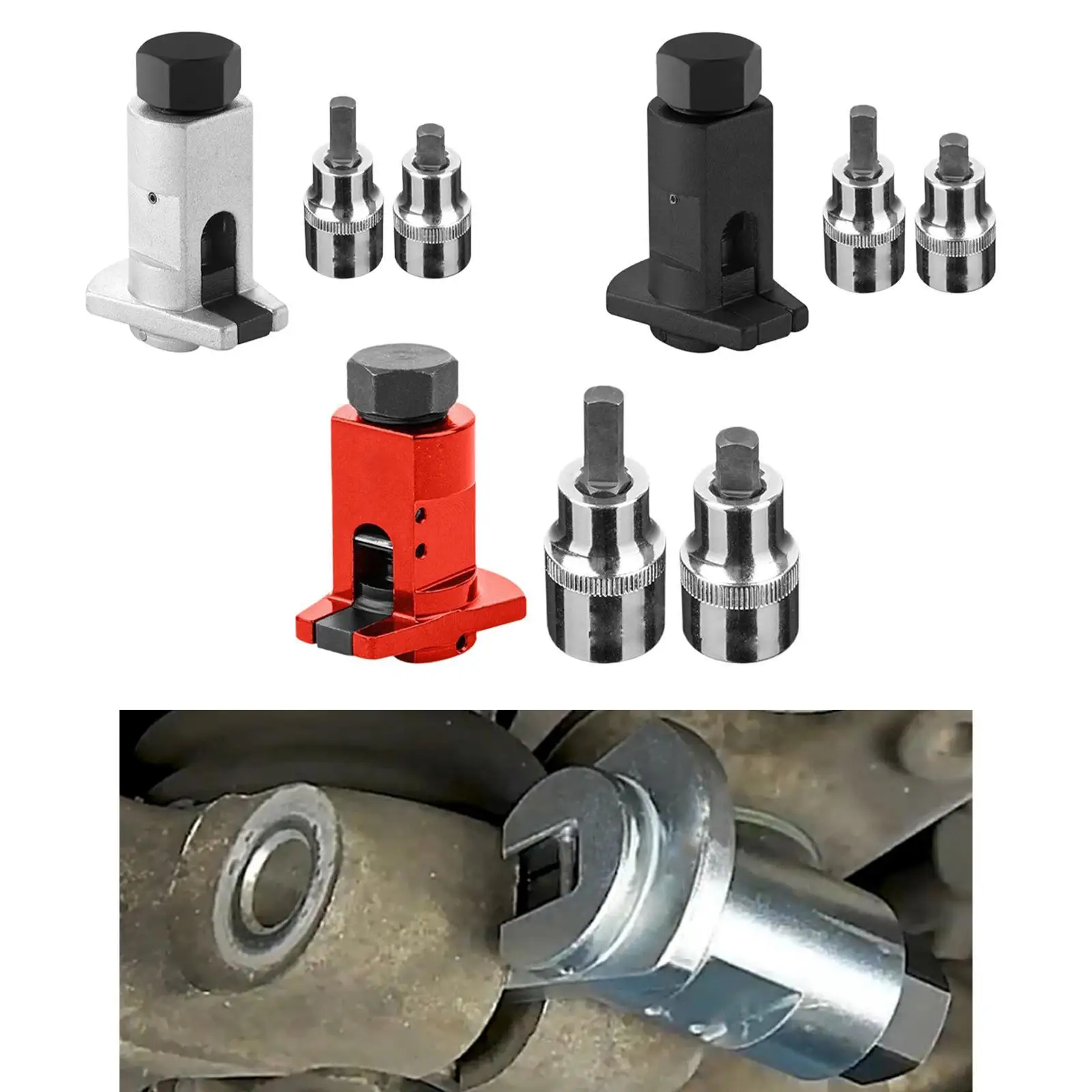 

Инструмент для разбрасывания стойки Инструменты для вставки подшипников колес с устройством для снятия головки привода