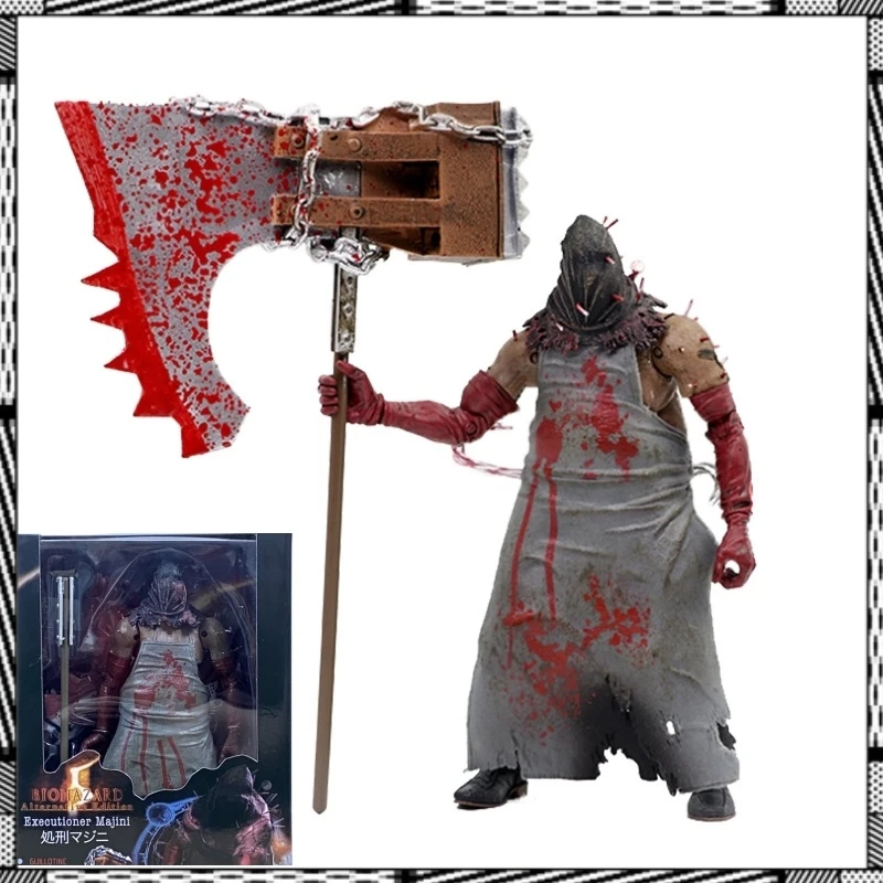 Resident Evil Biohazard Character Executioner Majini Action Figure Model Doll Toys Gifts