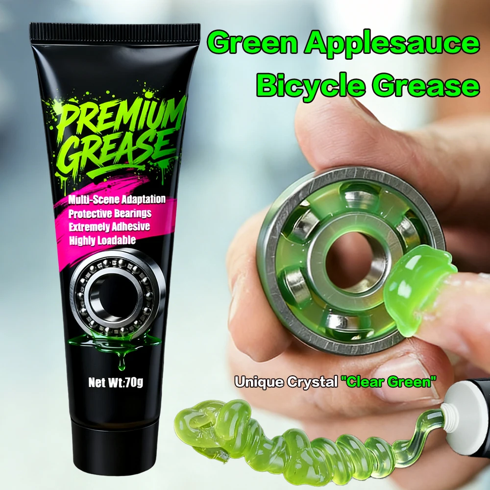 

Premium Bike Grease 70g Motor Bearing Lubricating Grease Mid-axis Pedal Bowl Group Maintenance Lubricant for Mountain Road Bikes