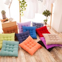 Thickened Warm Mahjong Table Seat Cushion Winter Office Long Sitting Chair Cushion Home Dining Table Butt Cushion Fleece Chair C