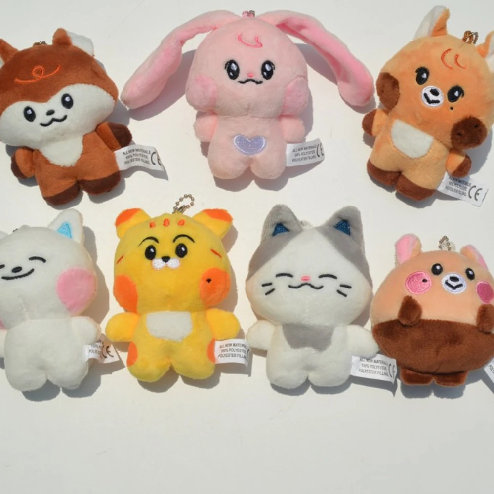 Nouveau porte-clés en peluche douce DREAM 10cm Kpop Idol, poupée mignonne Jisung Chenle Renjun, cadeau pour fans, pendentif de sac, collection de porte-clés