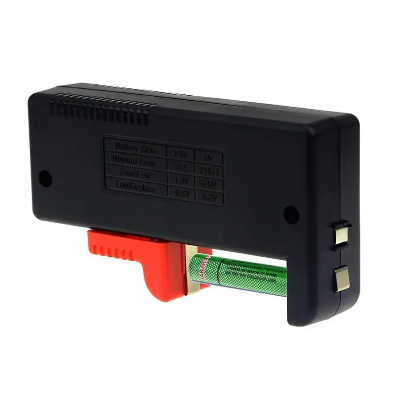 #22L BT-168 AA/AAA/C/D/9V/1.5V Batteries Universal Battery Tester BT168,Battery Voltage Checker,(ABS)