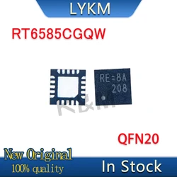 2-5/PCS New Original RT6585CGQW RT6585C RE=xx QFN-20  In Stock