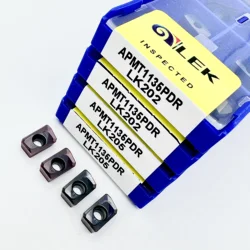 APMT1135 APMT160408 202/205 LKindexable Milling Carbide Insert Steel Processing CNC Turning Lathe Tool Cutting