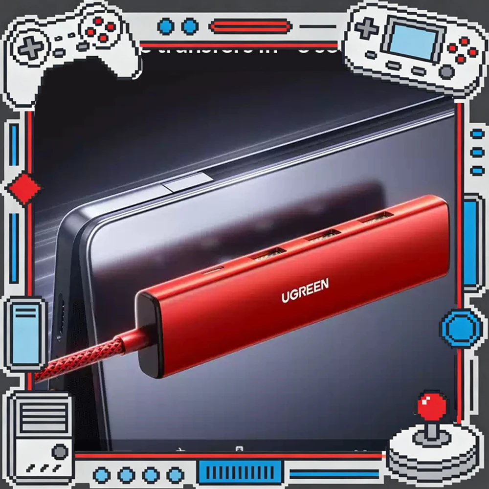 UGREEN 75325 Expansion Dock USB Typec HDMI 4K 30Hz High‑Definition Screen Casting PD 100W Fast Charging Laptop Docking Stations