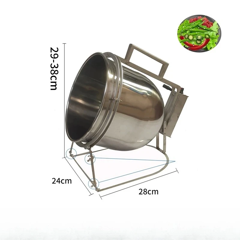 

High Quality Automatic Turnover Cooking Machine Stir Fryer Home Outdoor Barbecue Smart Kitchen Robot Multi-Function Cooking Make