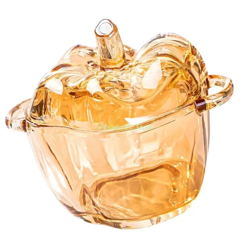 X90F Crystal Covered Candy Dispenser Box With Tight Lid For Dry Preservation