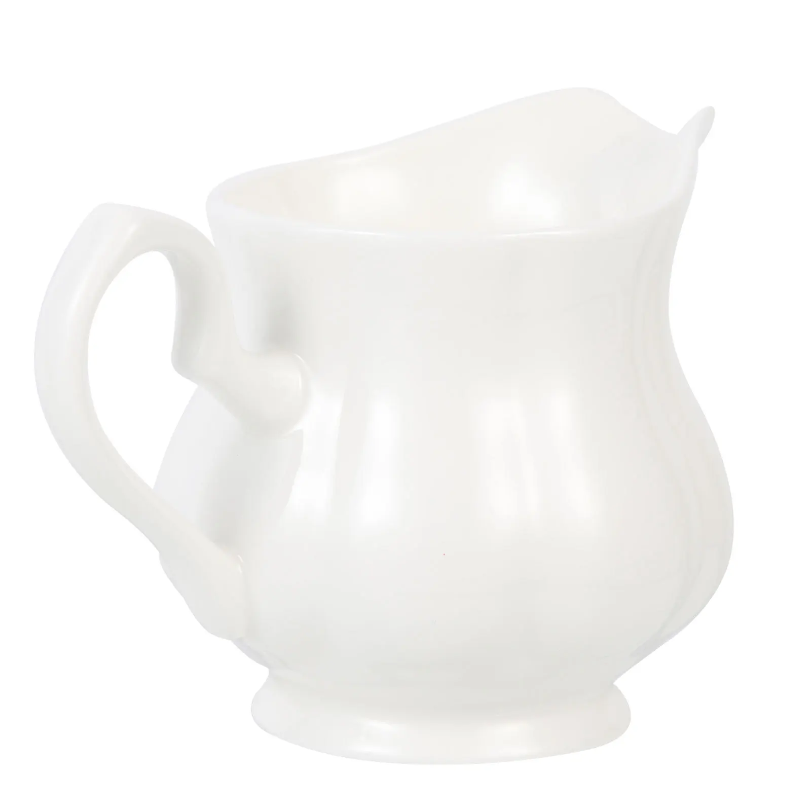 

Ceramic Pitcher Multi-Function Milk Storage Jar Elegant Design Easy Pouring Spout Handle Milk Jug Ceramic Pot Water Jug