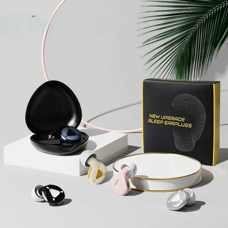 Noise Reduction Earplugs Soundproof Sleep Replacement Ear Caps XS S M L Size Universal Travel Case Ear Plugs