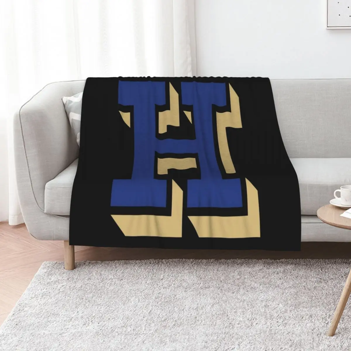 Hamilton College Continentals Throw Blanket Bed covers Flannel Shaggy for babies Decorative Beds anime Blankets