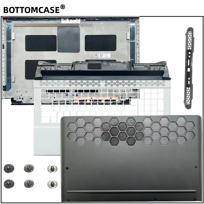 

New For BOTTOMCASE®Alienware Area-51M R2 Laptop LCD Back Cover Top Case Black / Upper Case Palmrest/Bottom Door cover/Air outlet
