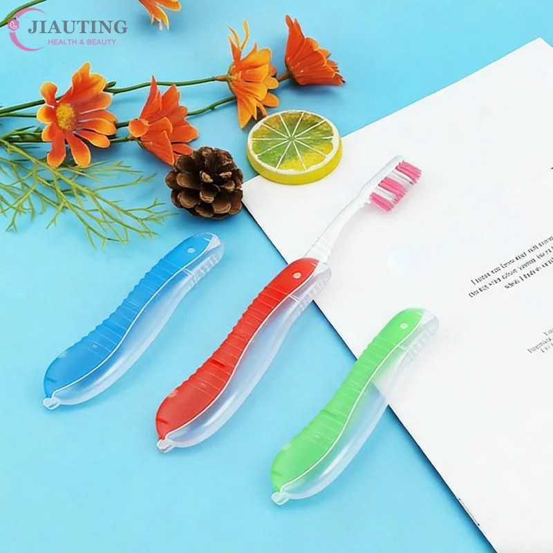 Hygiene Oral Portable Disposable Foldable Travel Camping Toothbrush Hiking Tooth Brush Tooth Cleaning Tools Folding Toothbrush