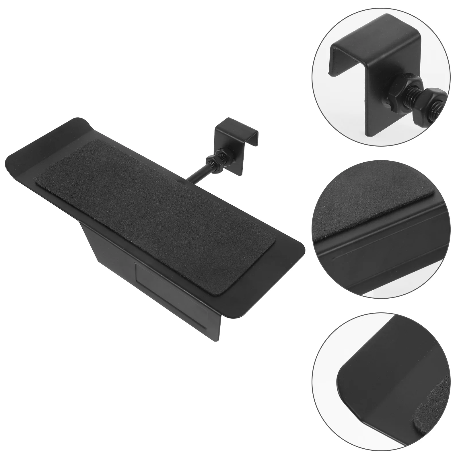 

Shoe Display Mountable Black Iron Adjustable Height Retail Shop Sandal Stand Sneaker Holder Storage Racks Shoes
