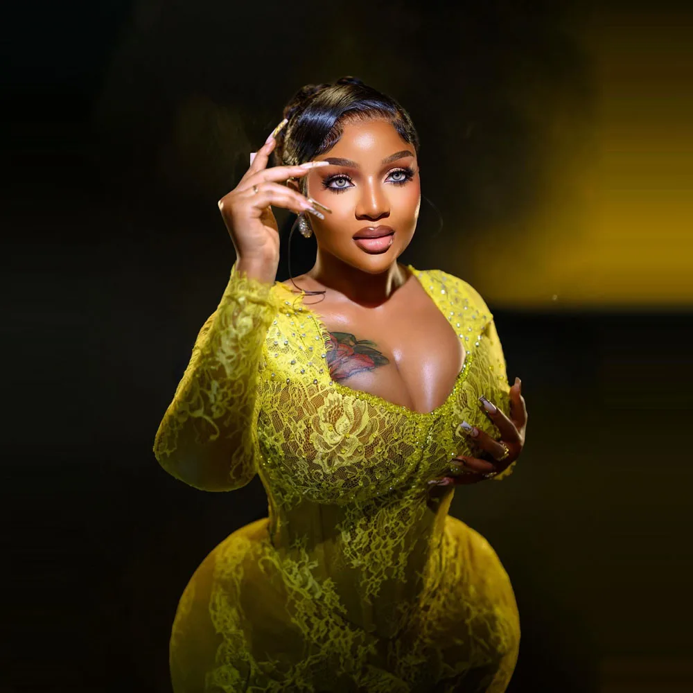 2026 African Women Mermaid Eveing Dresses Sweetheart Beads Unique Bottom Tulle And Lace Plus Size Prom Dress vestidos de fiesta