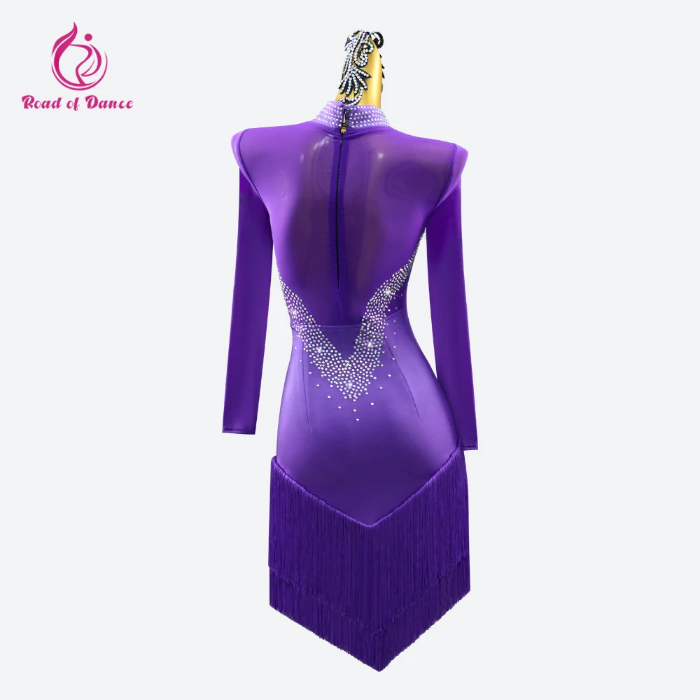 

2026 Prom Party Dresses Girls Stage Long Sleeves Suit Womens Sexy Clothes Evening Cabaret Sport Samba Costumes