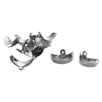 Dental Sectional Contoured Matrix Bands Matrix Rings Full Teeth Resin Clamping Seperating Ring Replacement Dentist Material New