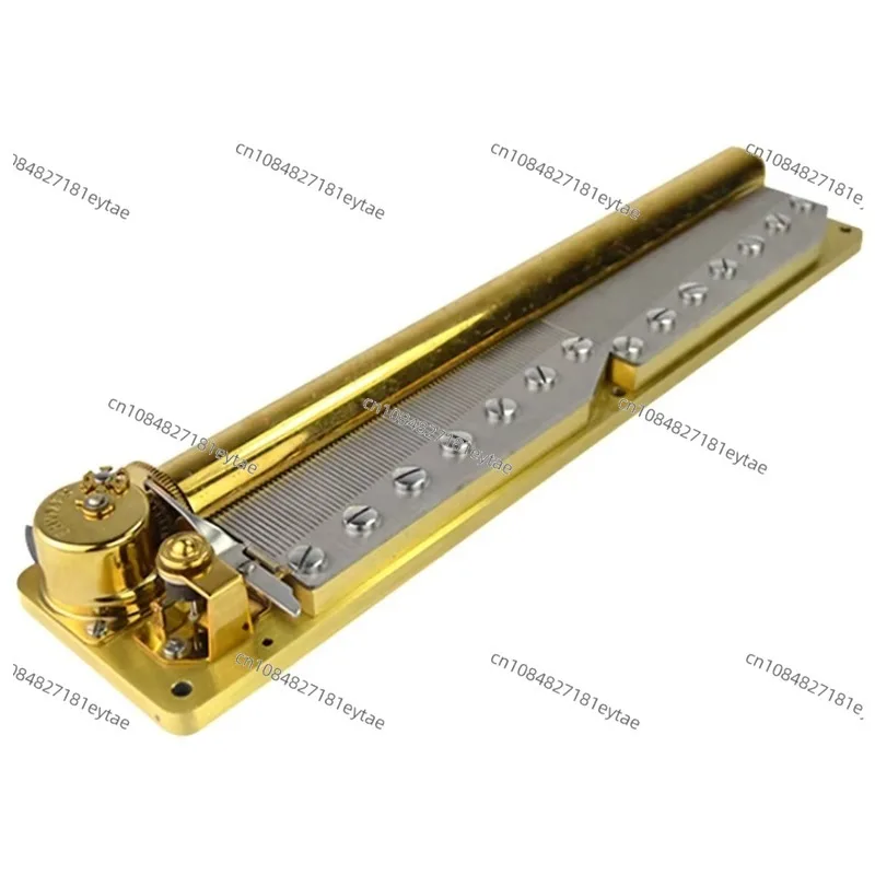 Gold-plated luxury 156 music note music box