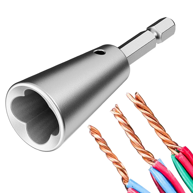 1PC Elektriker Draht Verdrehen Werkzeug Quick Twister Multi-tool für Bohrmaschine Fahrer Kabel Stecker Gerät Draht Twister werkzeug
