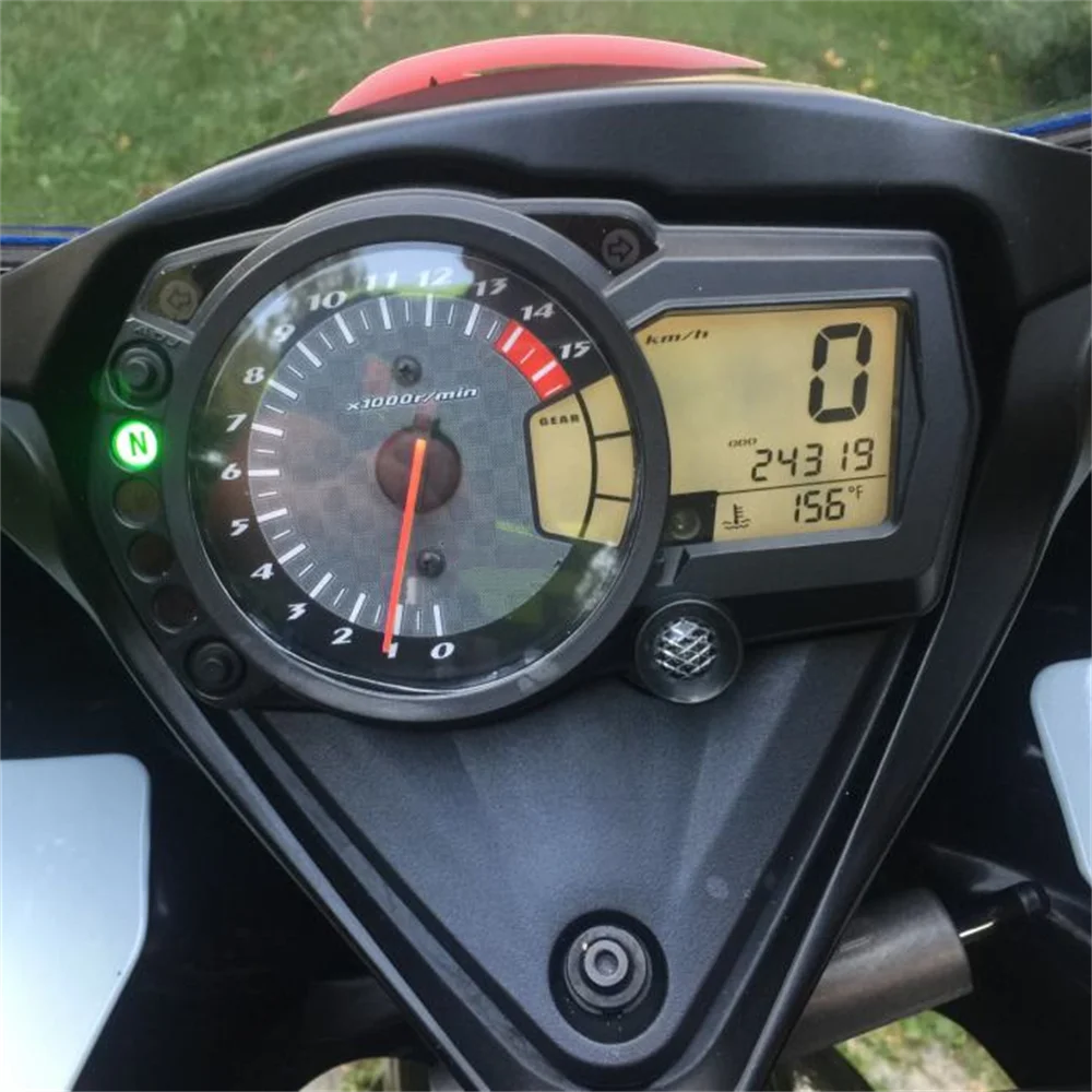 Moto Tachimetro Contagiri Calibri Cluster Alloggiamento Borsette Copertura Misura Per GSXR1000 GSXR 1000 2007 2008 07 08 K7 K8 1000