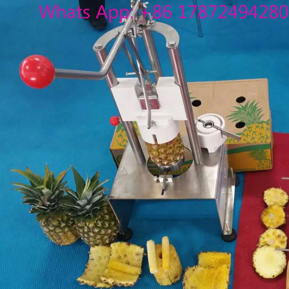 Manual Pineapple Peeling Machine Sheller Multifunctional Stainless Steel Pineapple