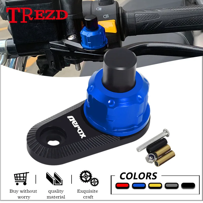 

2024 aerox Parking Brake Lever Semi-automatic Switch Button Auxiliary Motorcycle Accessories Lock For Aerox 125 155 NVX 125 155