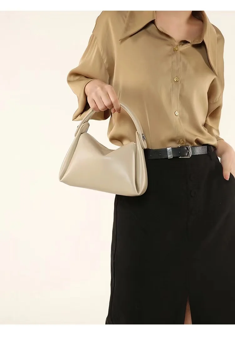 

Women's Handbag High Quality Textured Leather Fashion Hobo Bag Lady Purse Shoulder Messenger Bag Lady Purse Female Casual Bag