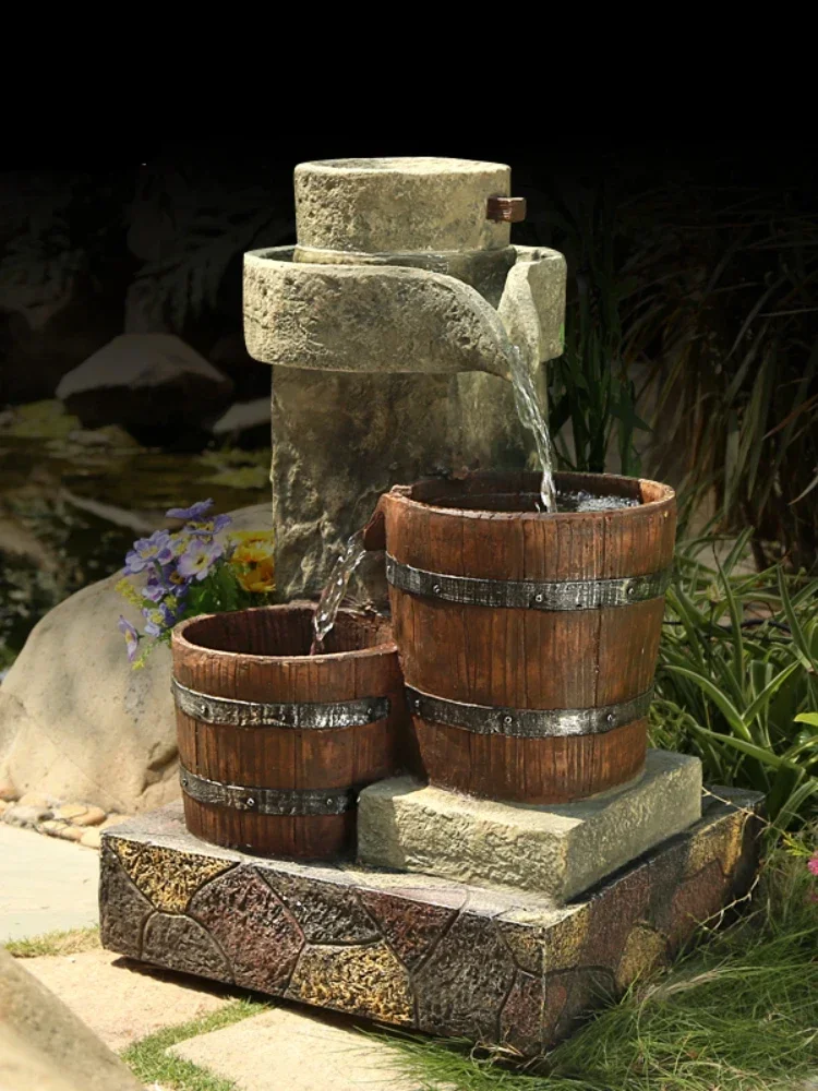 

Керамический напольный фонтан-атомайзер для гостиной, декор с водным элементом