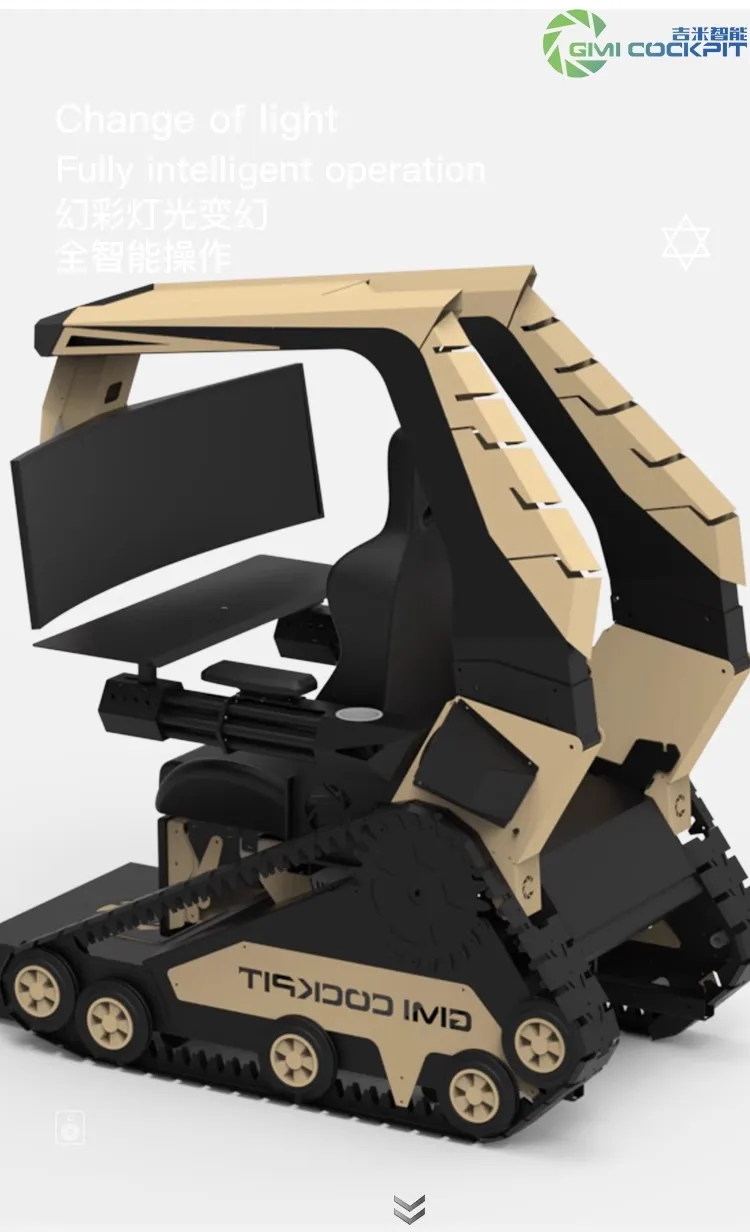 Panzer-Computer-Cockpit, Internetcafé, E-Sport-Hütze, Büro-Computerstuhl, Anker-Spiel-Hütte, Rennsitz