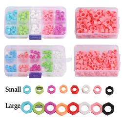 100Pcs/box Dental Color Silicone Code Ring Identification Circle Orthodontic Instrument Dentist Oral Care Material Autoclavable