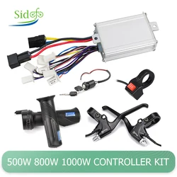 24V/36V/48V Ebike Brush Controller Kit 500W 1000W For Electric Bike Scooter Brushed DC Motor Controller 800W Bicycle Accessory