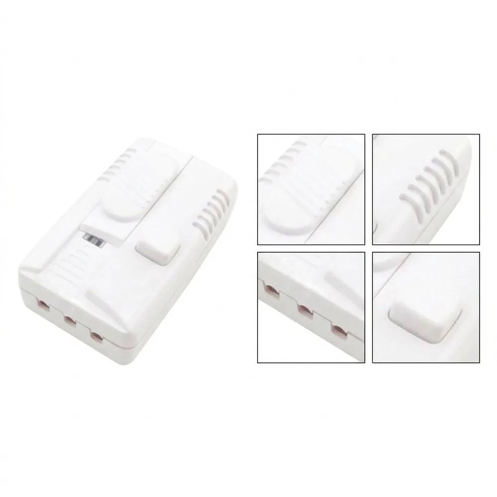 220V 300W Foot Dimmer Switch Inline Slide Control For Floor Lamp Halogen Bulb Lighting Accessories Black Plastic