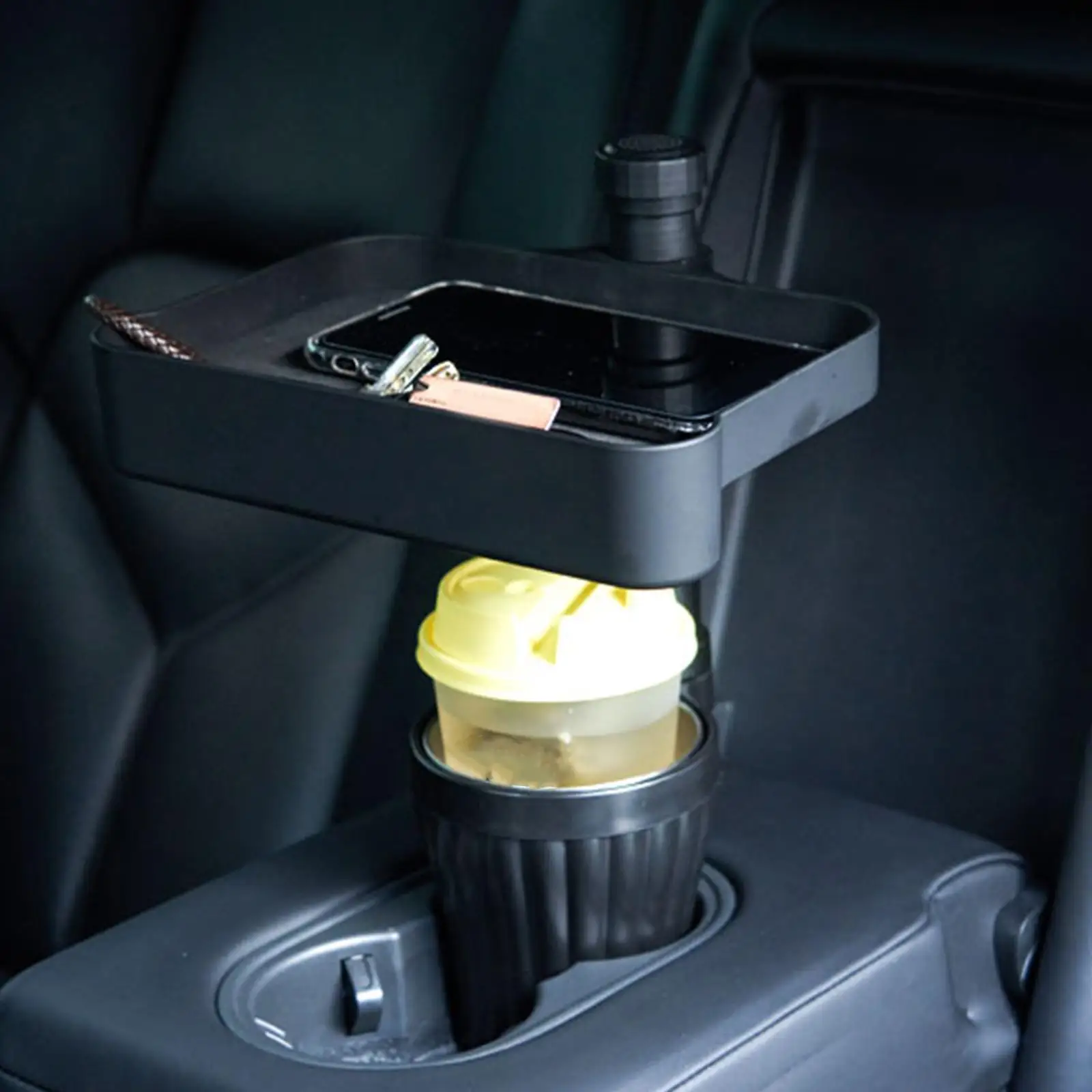 Car Cup Holder 360° Rotating Base Beverage Can Multifunctional Fit for Car