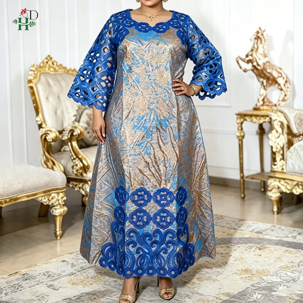H&D Dresses on Clearance Sale African Dresses for Woman Turkey dress Party Robe Africaine African clothing Boubou Africain femme