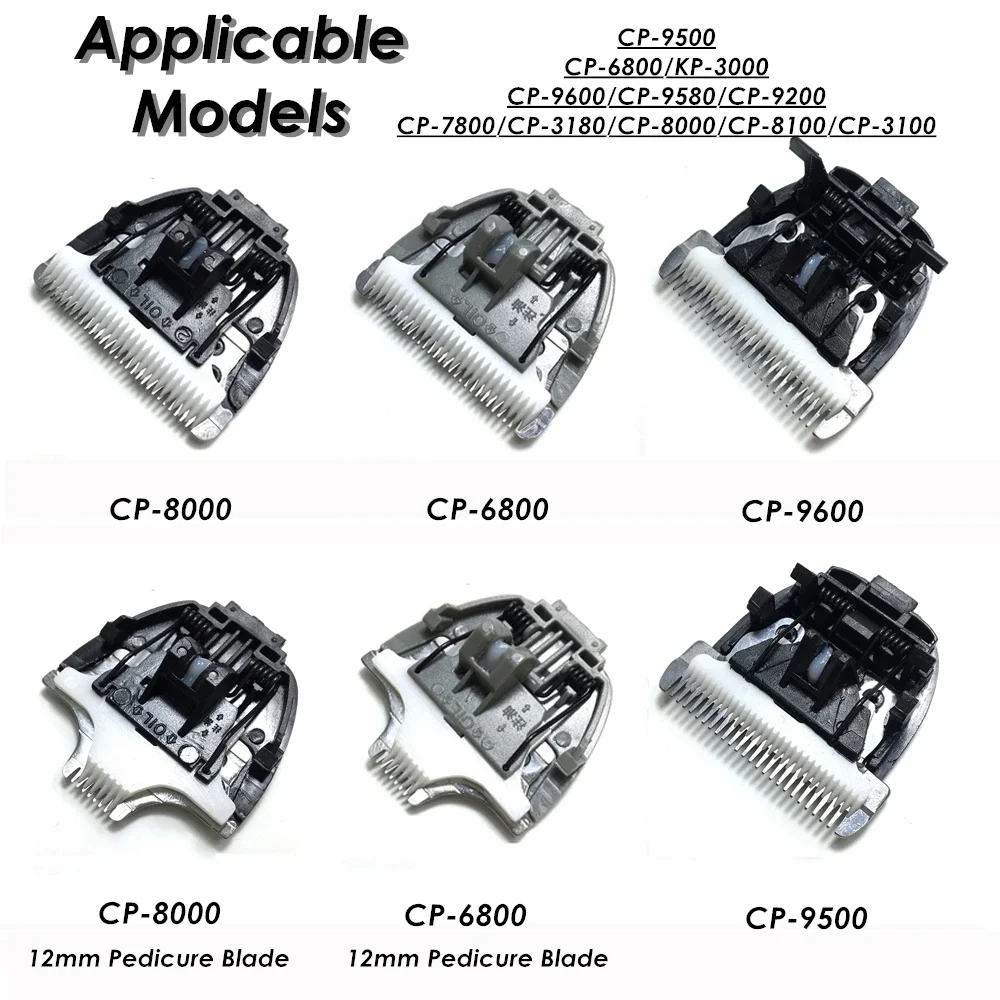 High Quality Electric Pet Clipper Blade CP-9600 Ceramic Cutter Head Dog Hair Trimmer Spare Knife CP6800 CP9600 CP8000 CP9500