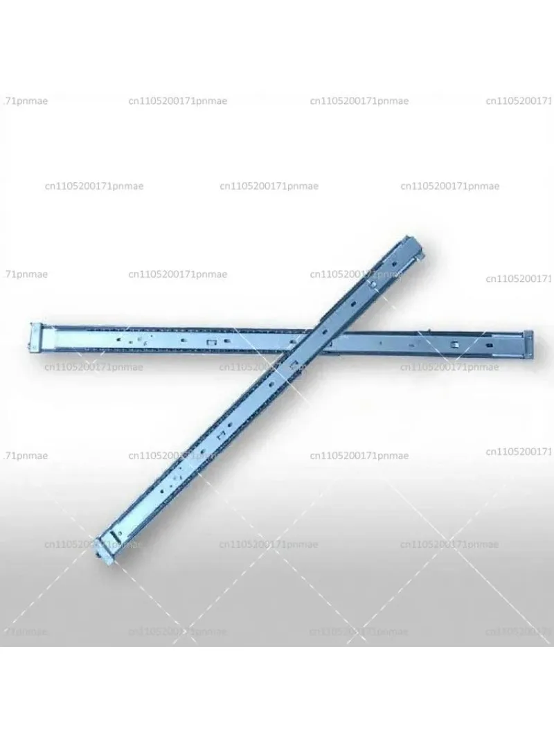 Heavy Duty 2U 3U 4U Server Slide Rails Kit, 450mm 650mm Three-Section Telescopic Rack Mount Guide Rails for Data Center