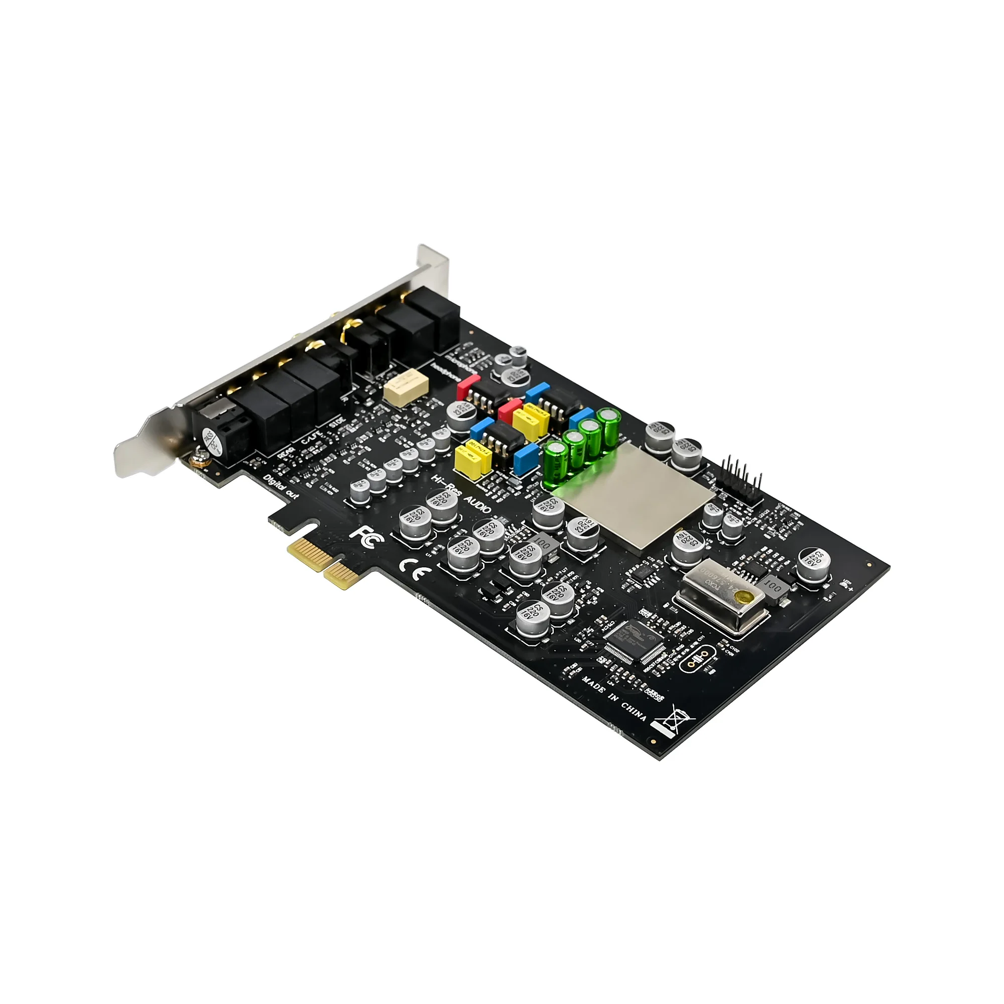 SUNWEIT ST111 PCIe CM8828 Pro TCXO HD Audio Sound Card