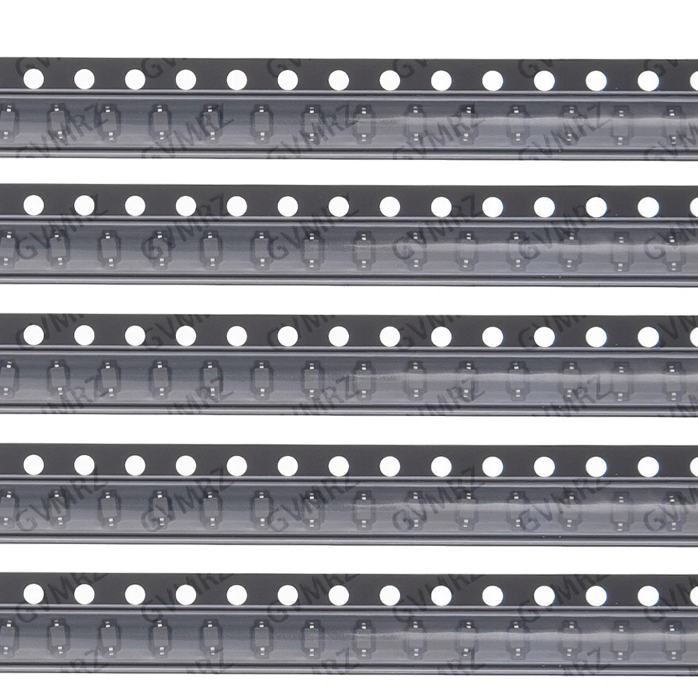 3000PCS/100PCS BZT52C Series Zener Diode Kit 3V0 to 24V SOD-323 SMD Voltage Regulator Diodes Assortment for Electronic  5V6 5V1