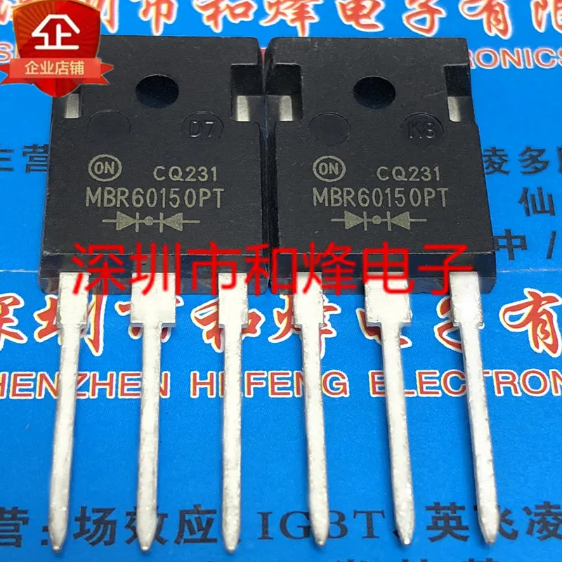 Free shipping    MBR60150PT  TO-247 150V 60A      20PCS
