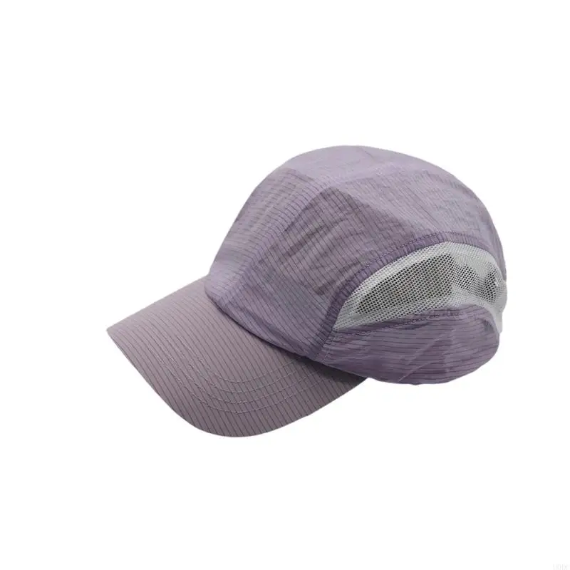 Breathable Mesh Baseball Cap With Adjustable Closure Comfortable Quick Dry Sun Hat For Daily Wear And Sport Activity Y166