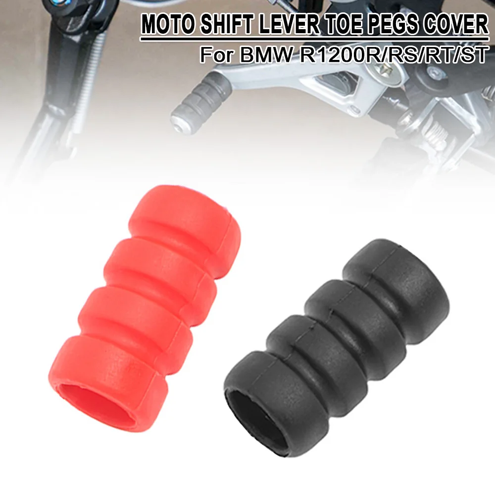 R1200GS Motorcycle Gear Shift Shifter Lever Foot Pad Pedal Toe Pegs Cover For BMW GS1200 F800GS ADV F800R F800GT R9T R1200 RT