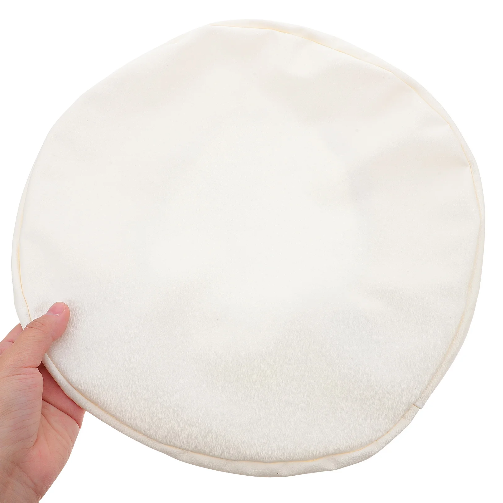 

2Pcs Waterproof PU Round Stool Covers Elastic Seat Slipcovers for Bar Counter Stool Cushion Protector Chair Seat Covers Round