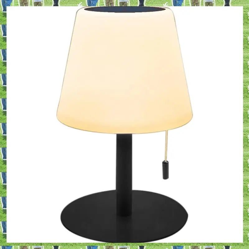 

FTS Solar Charging Cord Lamp Outdoor Waterproof Table Lamp Solar Camping Table Lamp