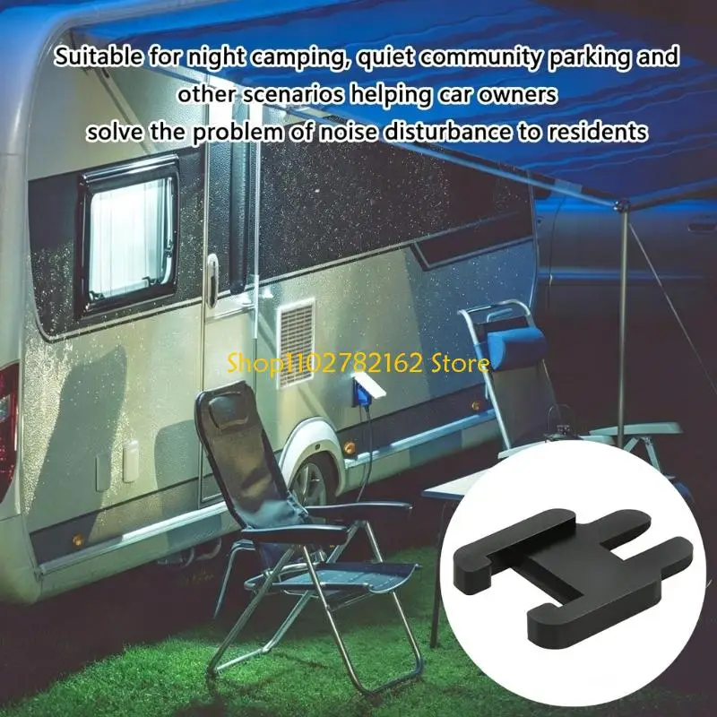 547B Trailer Turning Contact Pad, Slide-On Flexible Bracket Buffer for Towing Noise Reduction and Wear Support