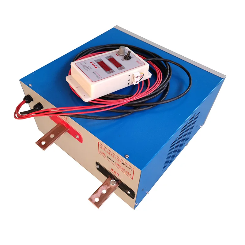 Macchina per placcatura placcata in rame con alimentatore per ossidazione cromata da 12 V 500 A