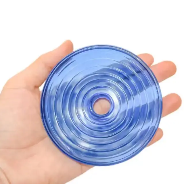 BioGlass Disc 4 ENERGY Scalar biodisc Blue Power Energy ALPHA SPIN disc rubber ring cover Protector With Gift BOX Bio Glass Disc