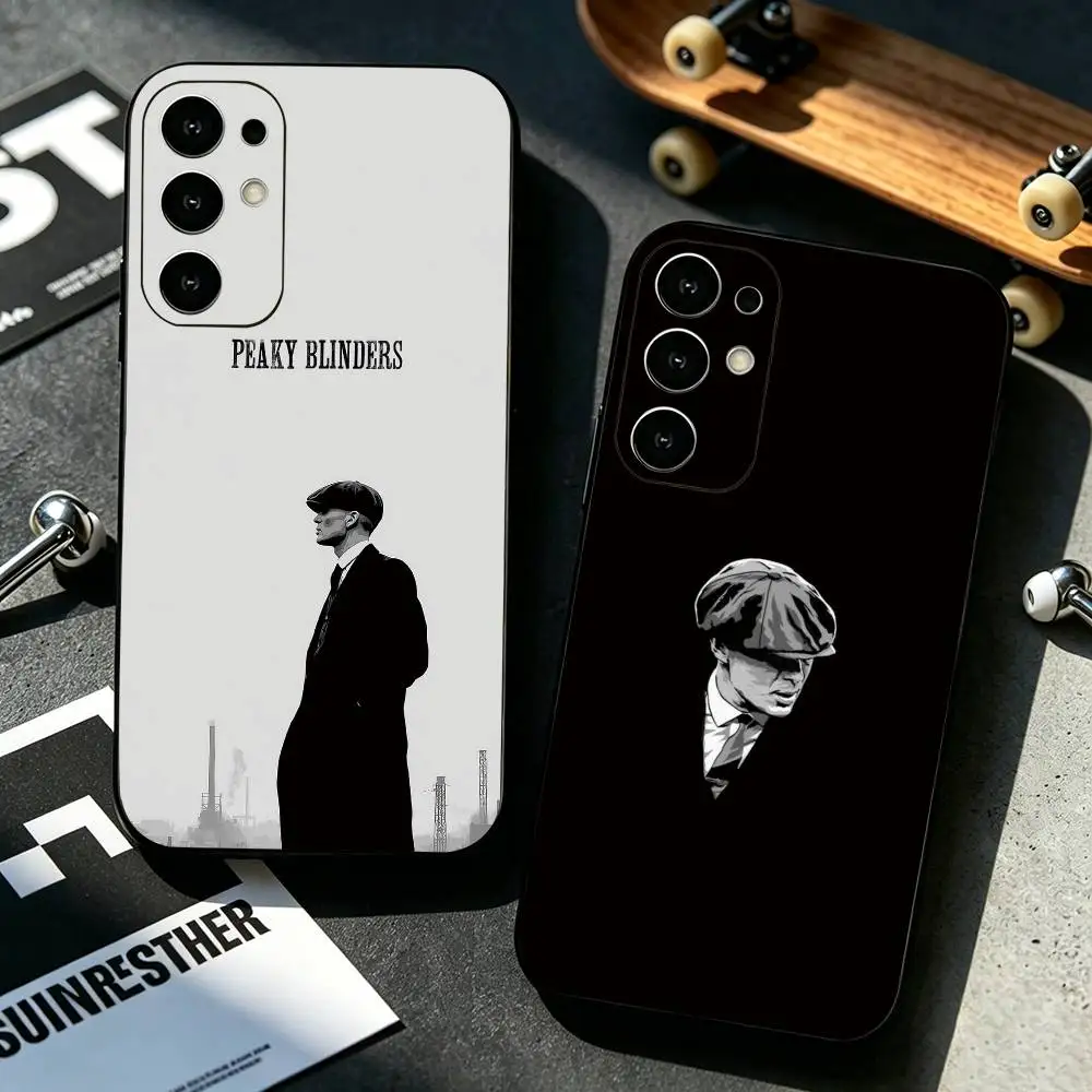 Peaky Blinders tommy shelby-z Phone Case For Samsung S26,S25,S24,S23,S22,S21,S30,Ultra,Plus,Fe,Soft Silicone Black Cover