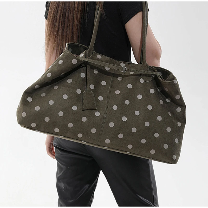 Vintage Casual Tote Tasche Neue Große-kapazität Handtasche Europa Amerika Beliebte Heißer Verkauf Unterarm Tasche Hochwertige Pu Pendler Taschen – Detail 35