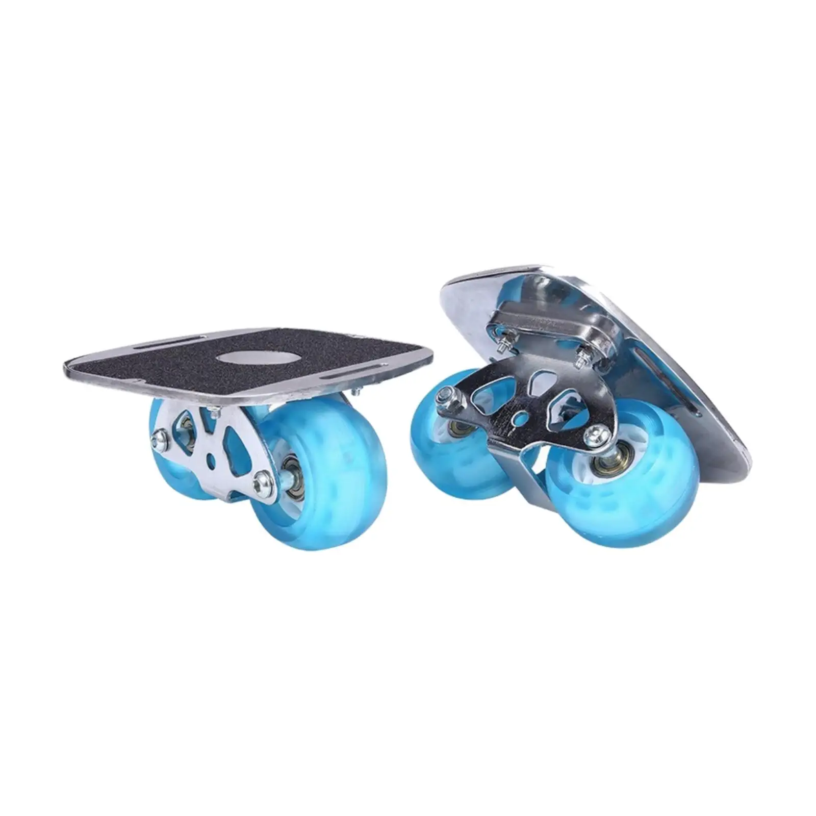 Glide Skateboard Split Deck Drift Board with Steel Bearings for Beginner Training Street Riding and Short Trip Fun