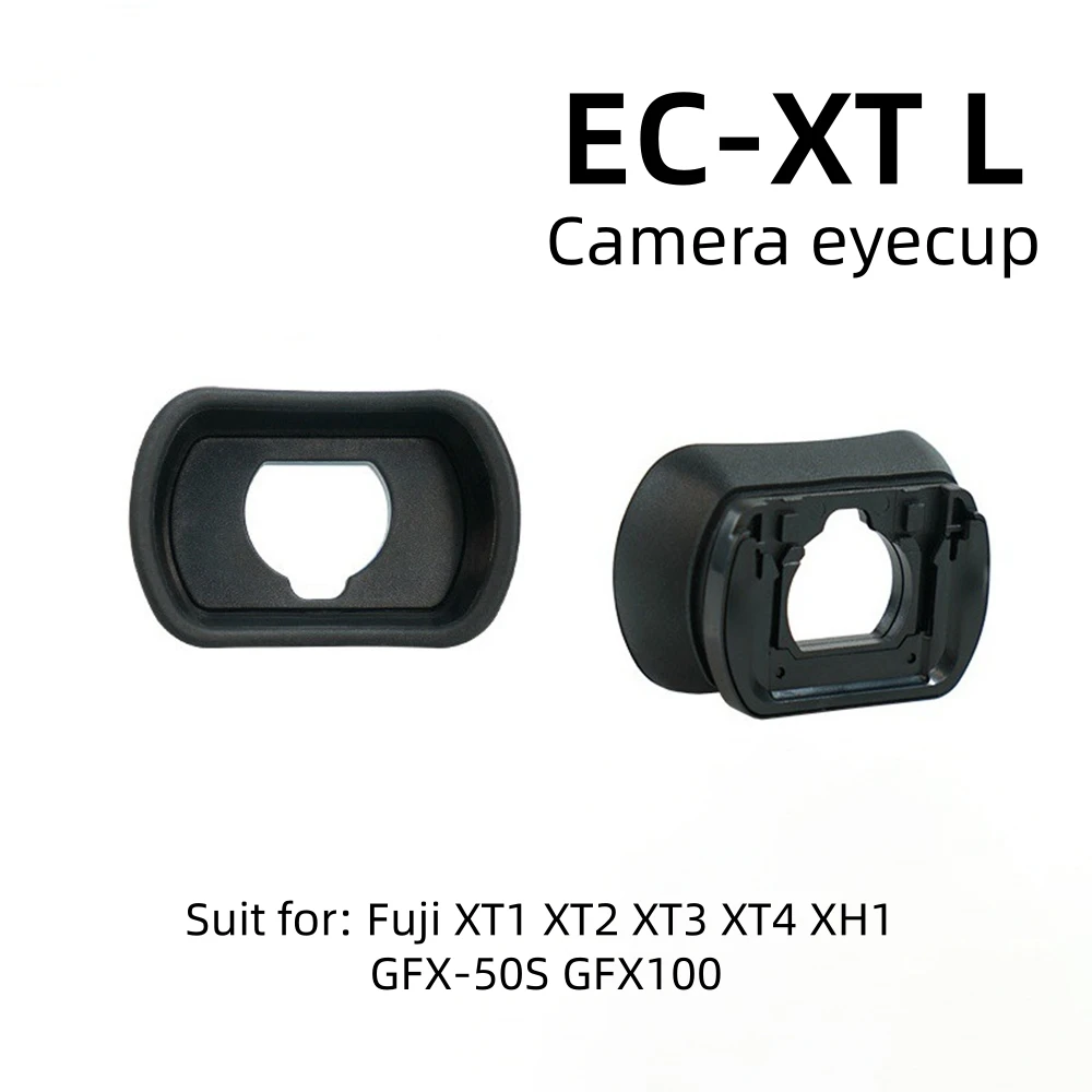 Soft Rubber EC-XT L Eyecup Viewfinder Protector Cover for Fuji XT1 XT2 XT3 XT4 XH1 X-T4 GFX-50S GFX100 ECXT Camera Accessories